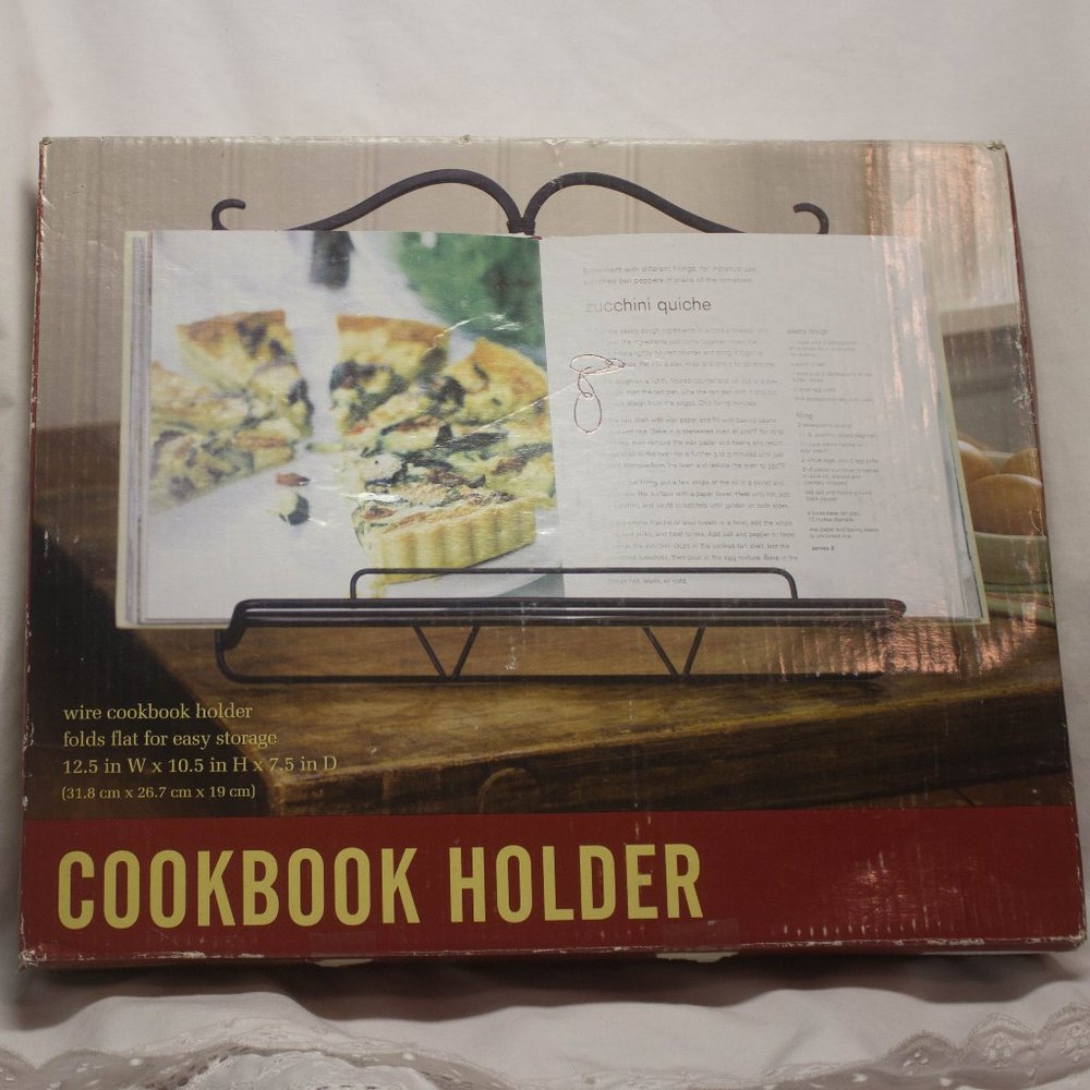 Wire Cookbook Holder by Bed Bath and Beyond New